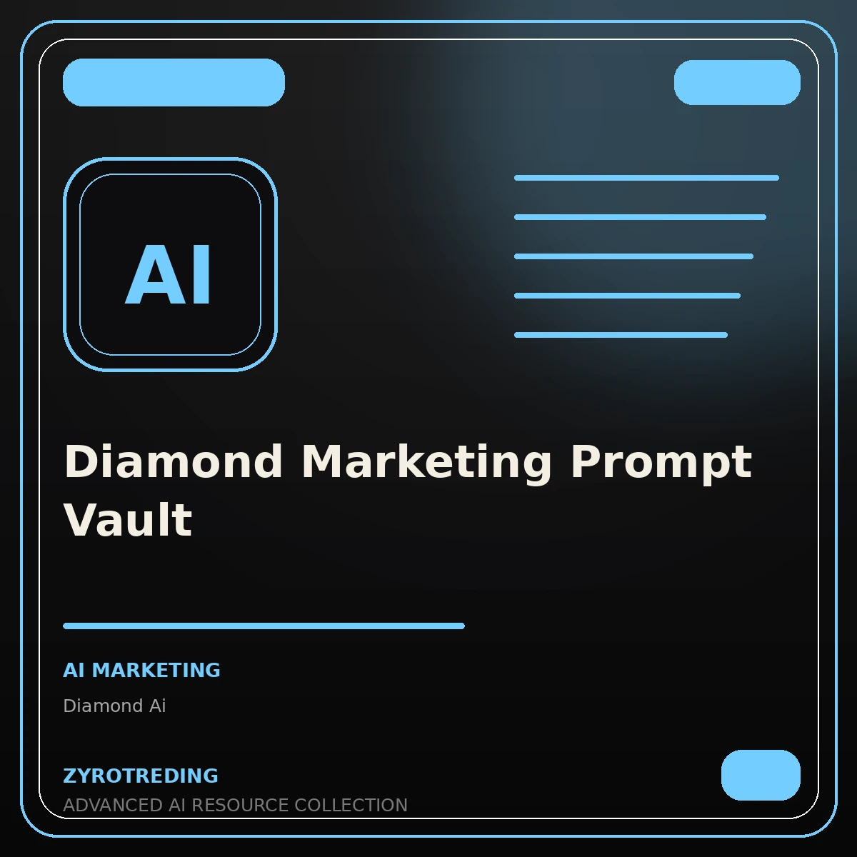 Diamond Marketing Prompt Vault