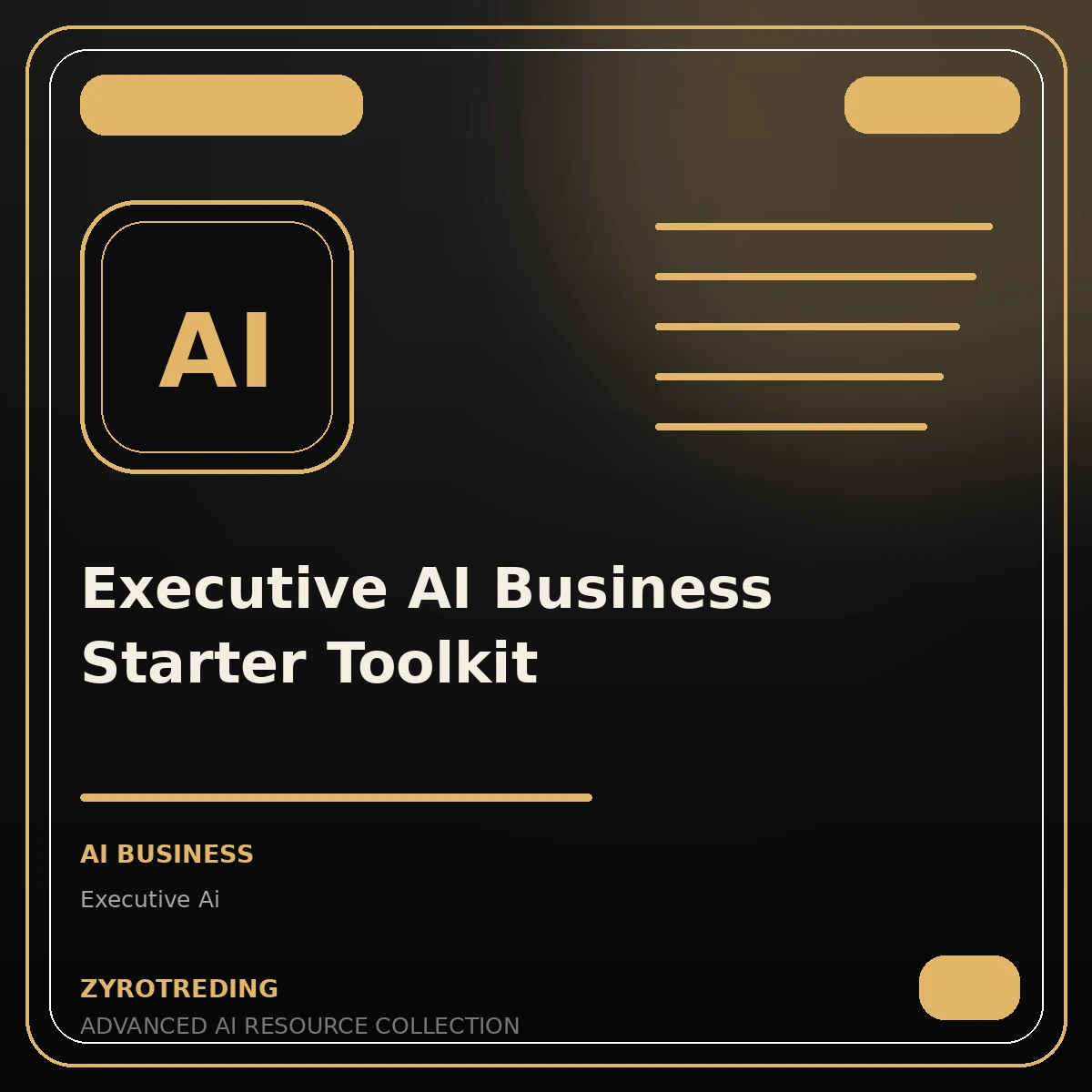 Executive AI Business Starter Toolkit