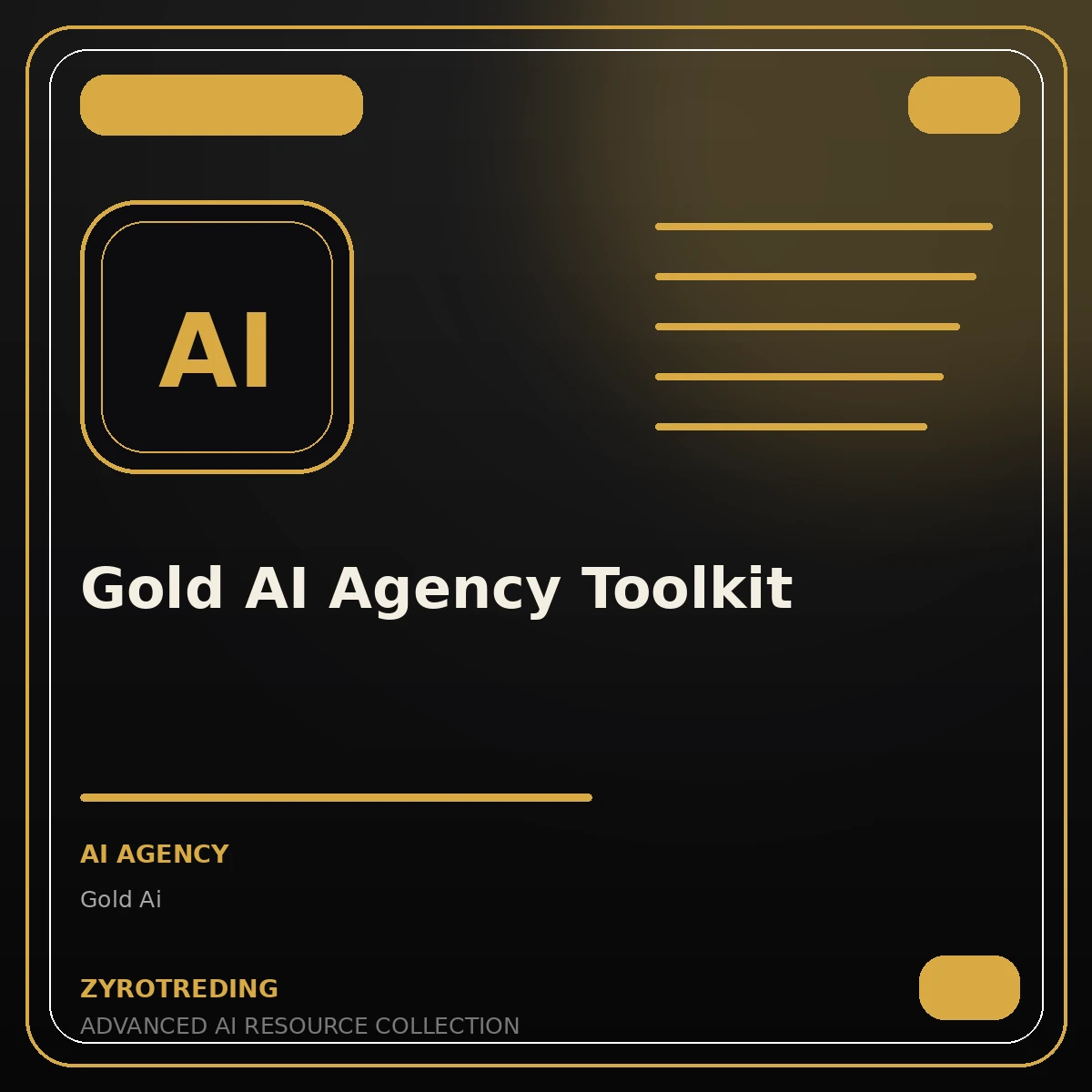 Gold AI Agency Toolkit