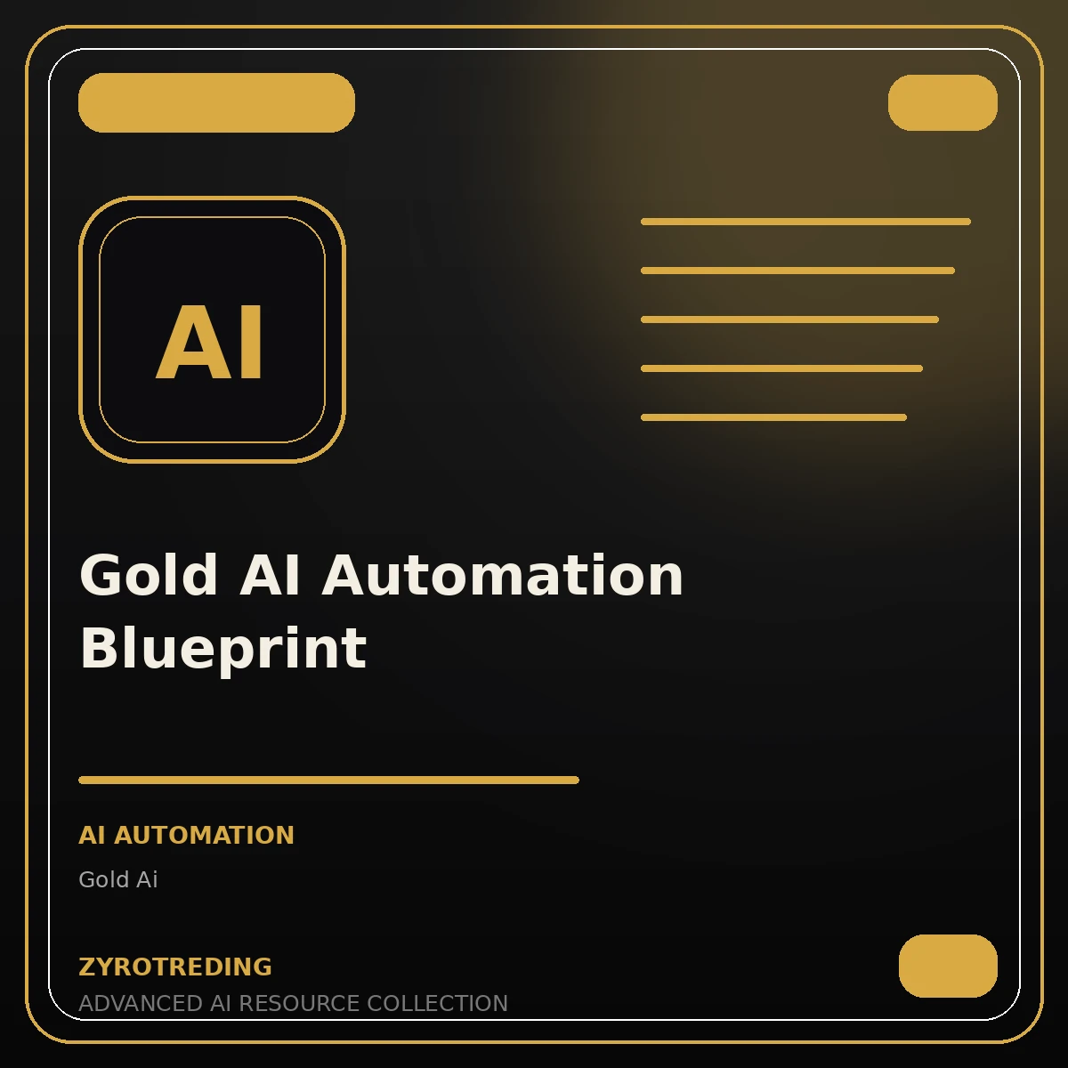 Gold AI Automation Blueprint