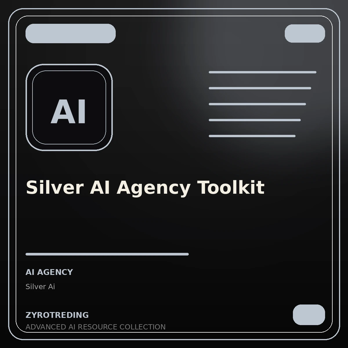 Silver AI Agency Toolkit