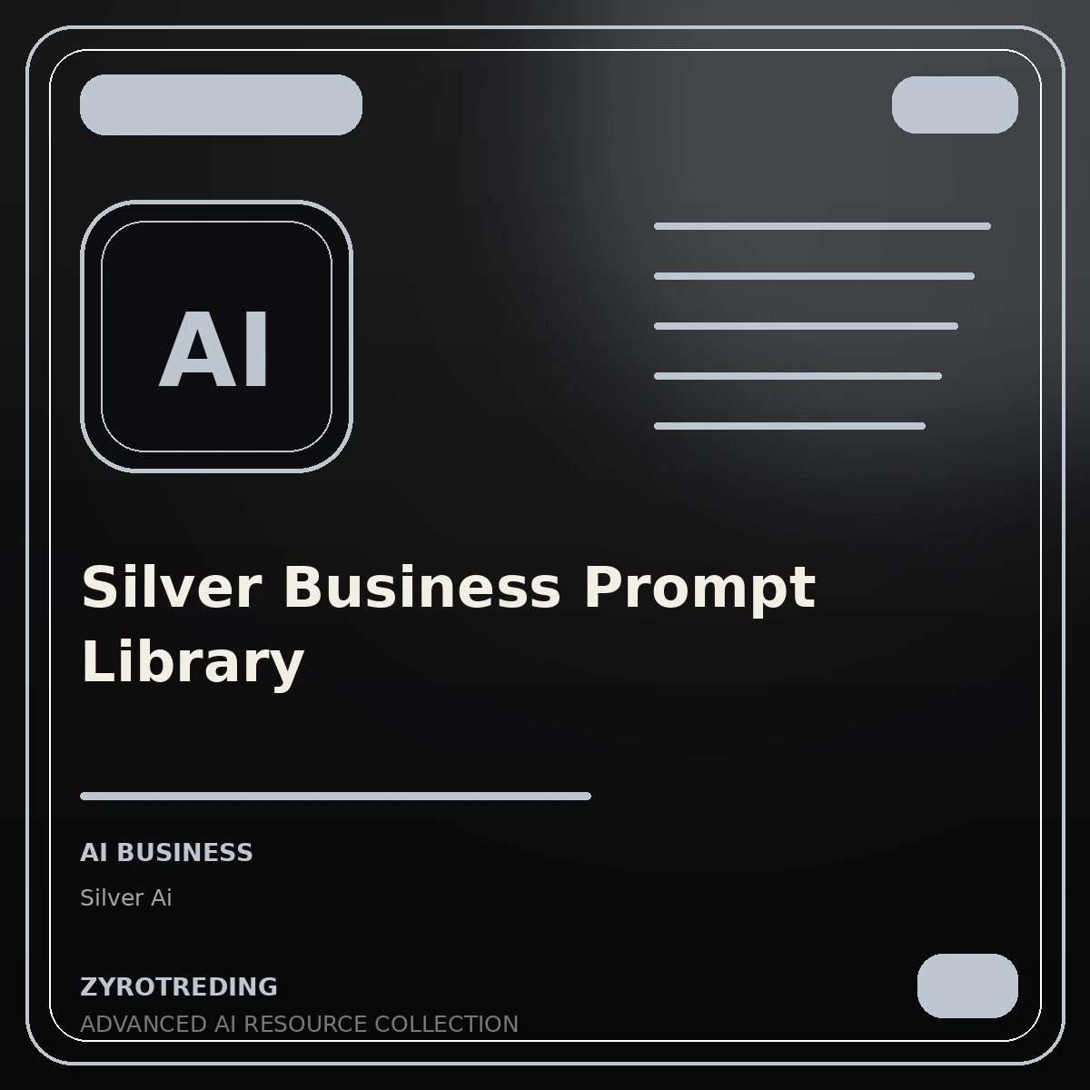 Silver Business Prompt Library