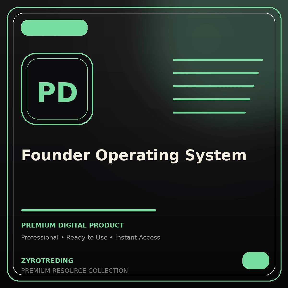 Founder Operating System