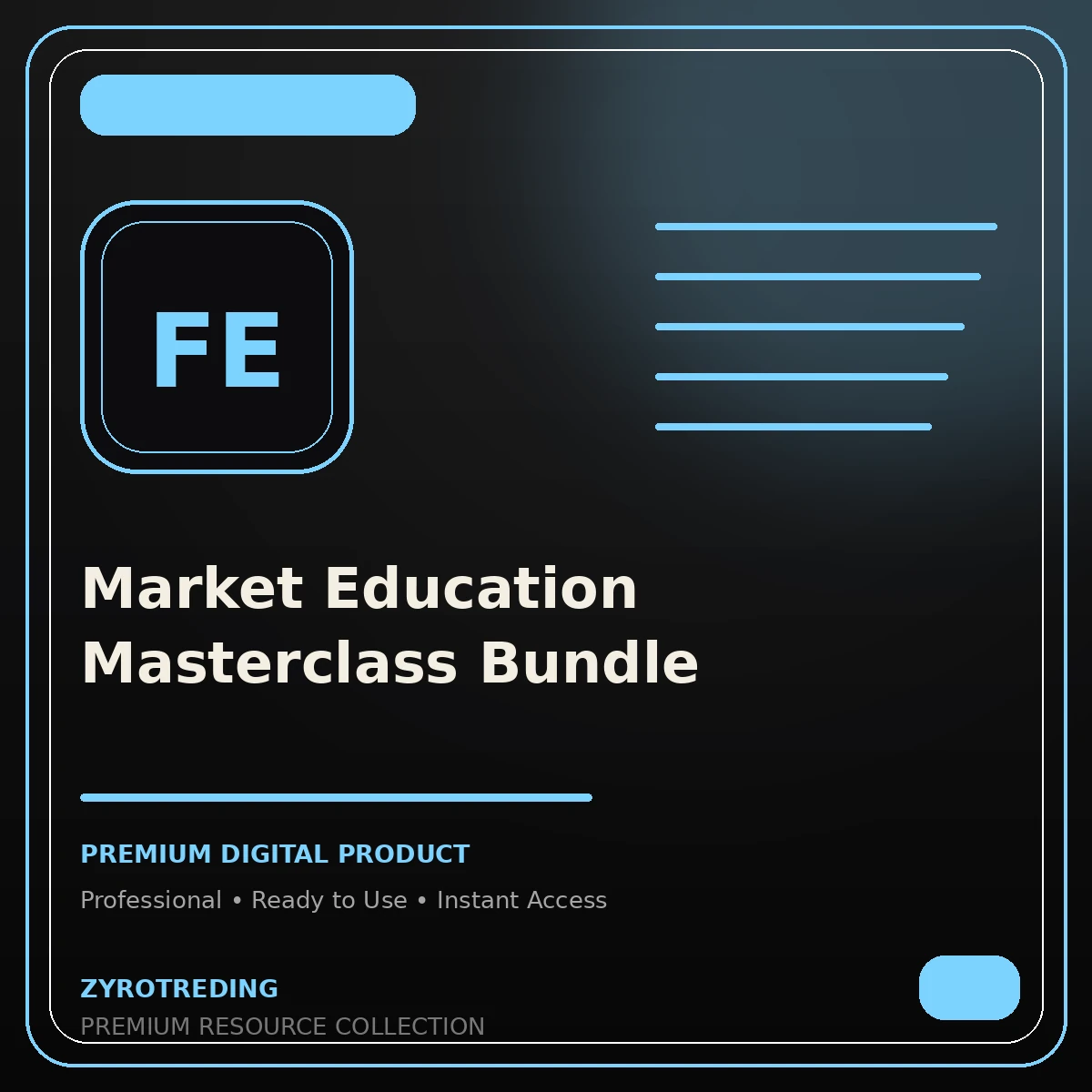 Market Education Masterclass Bundle