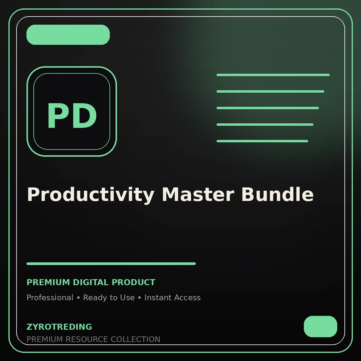 Productivity Master Bundle