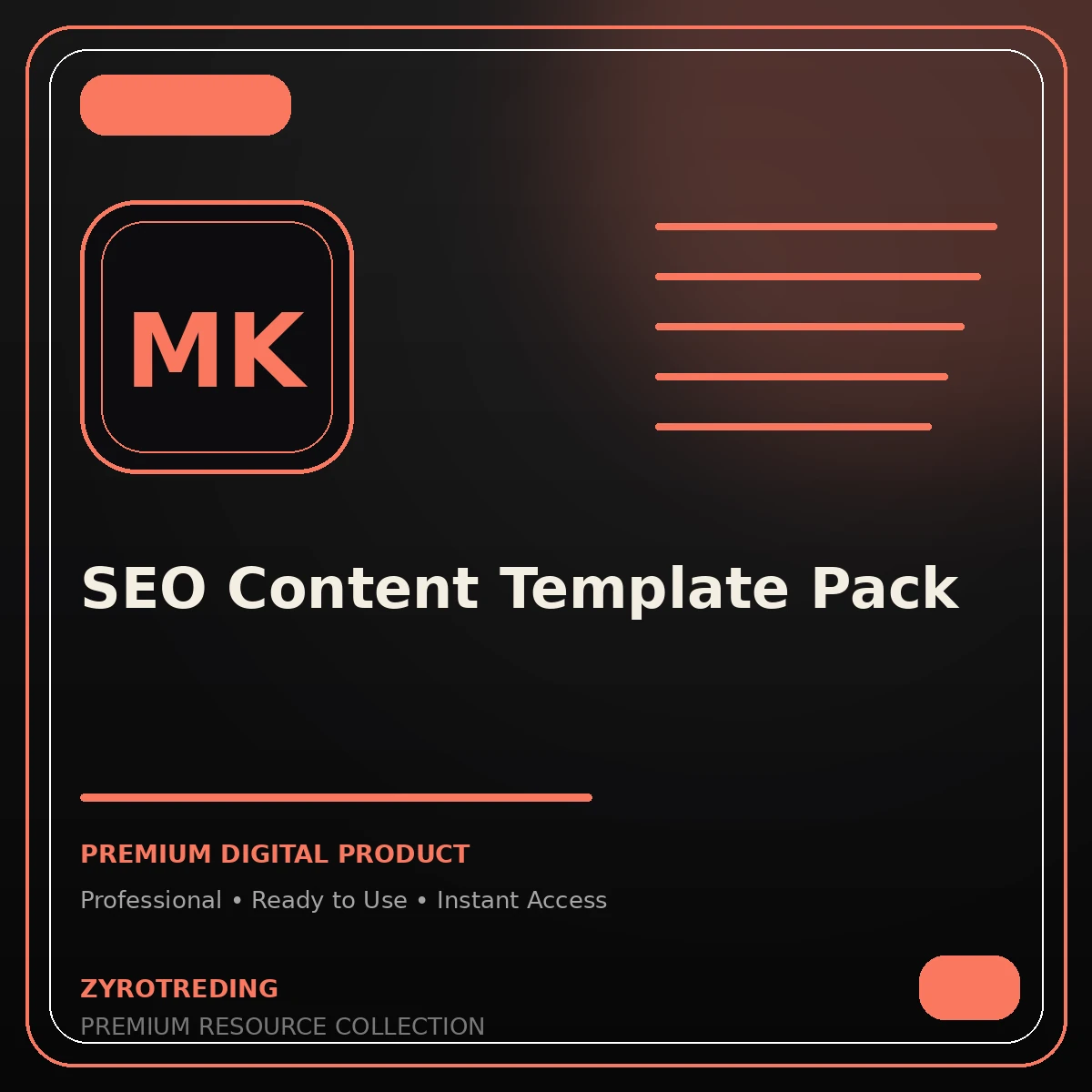 SEO Content Template Pack