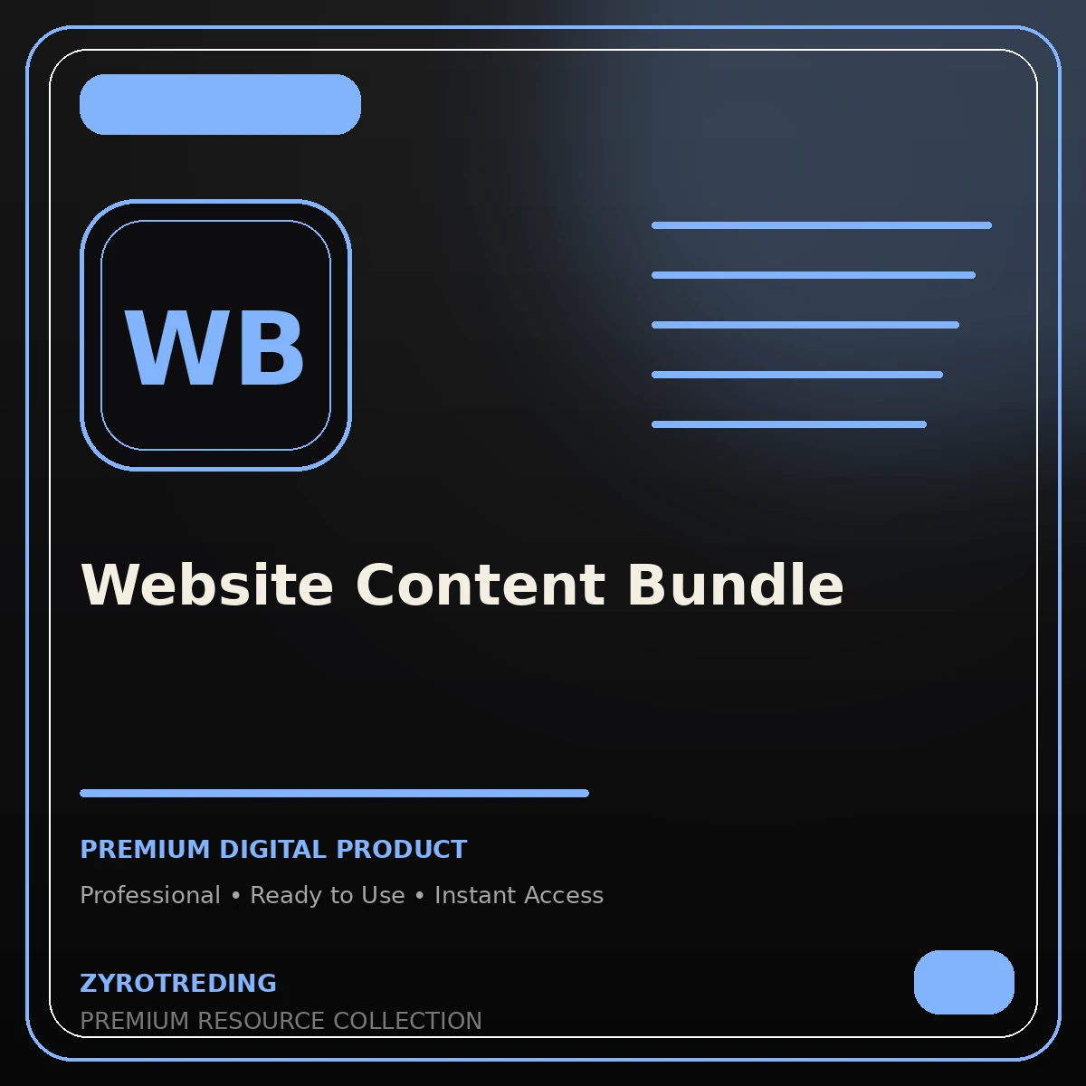Website Content Bundle
