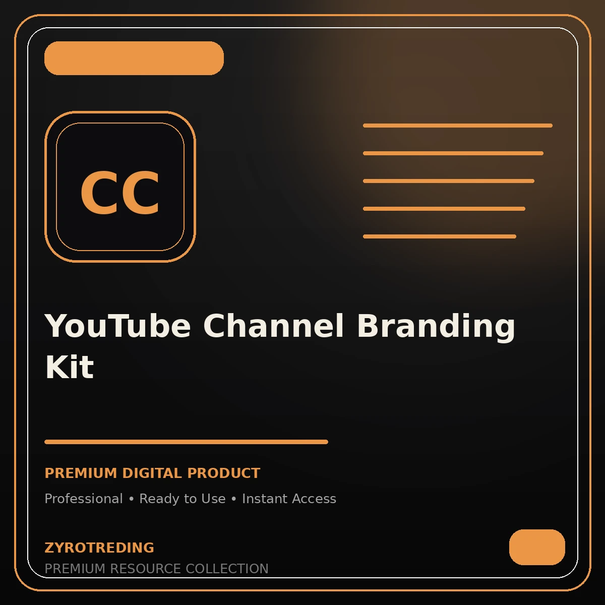 YouTube Channel Branding Kit