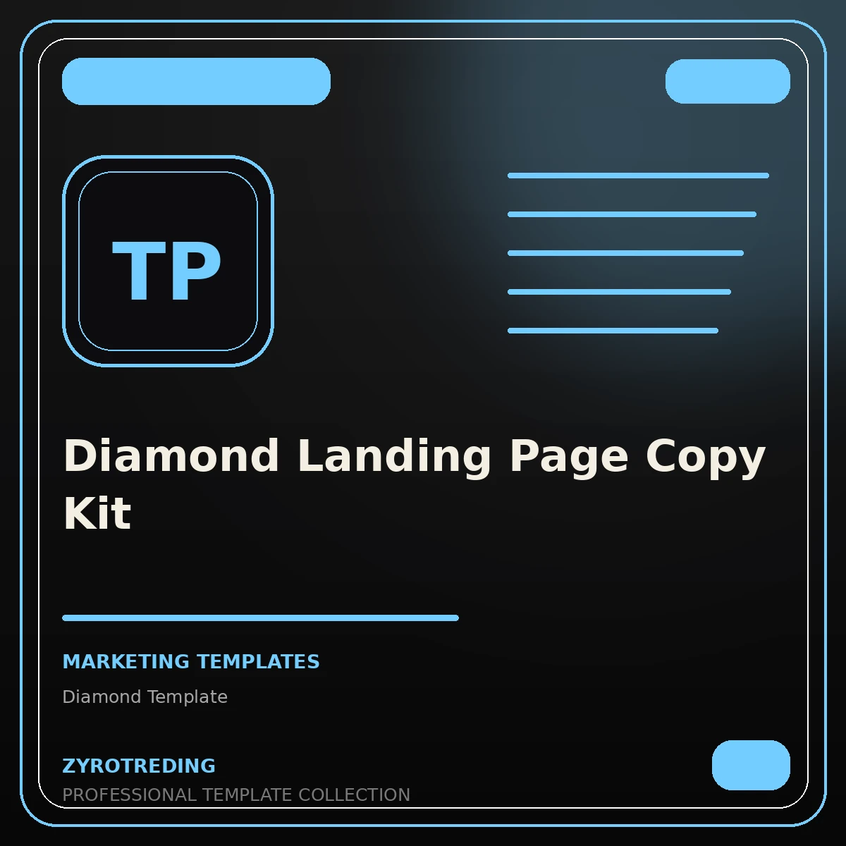 Diamond Landing Page Copy Kit