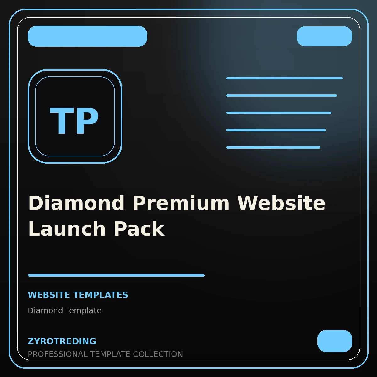 Diamond Premium Website Launch Pack