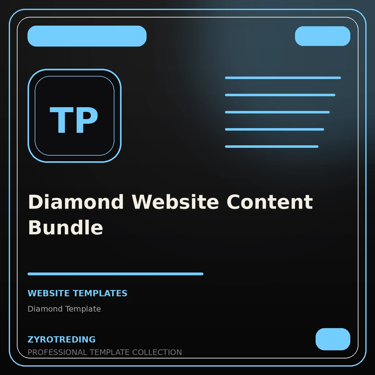 Diamond Website Content Bundle