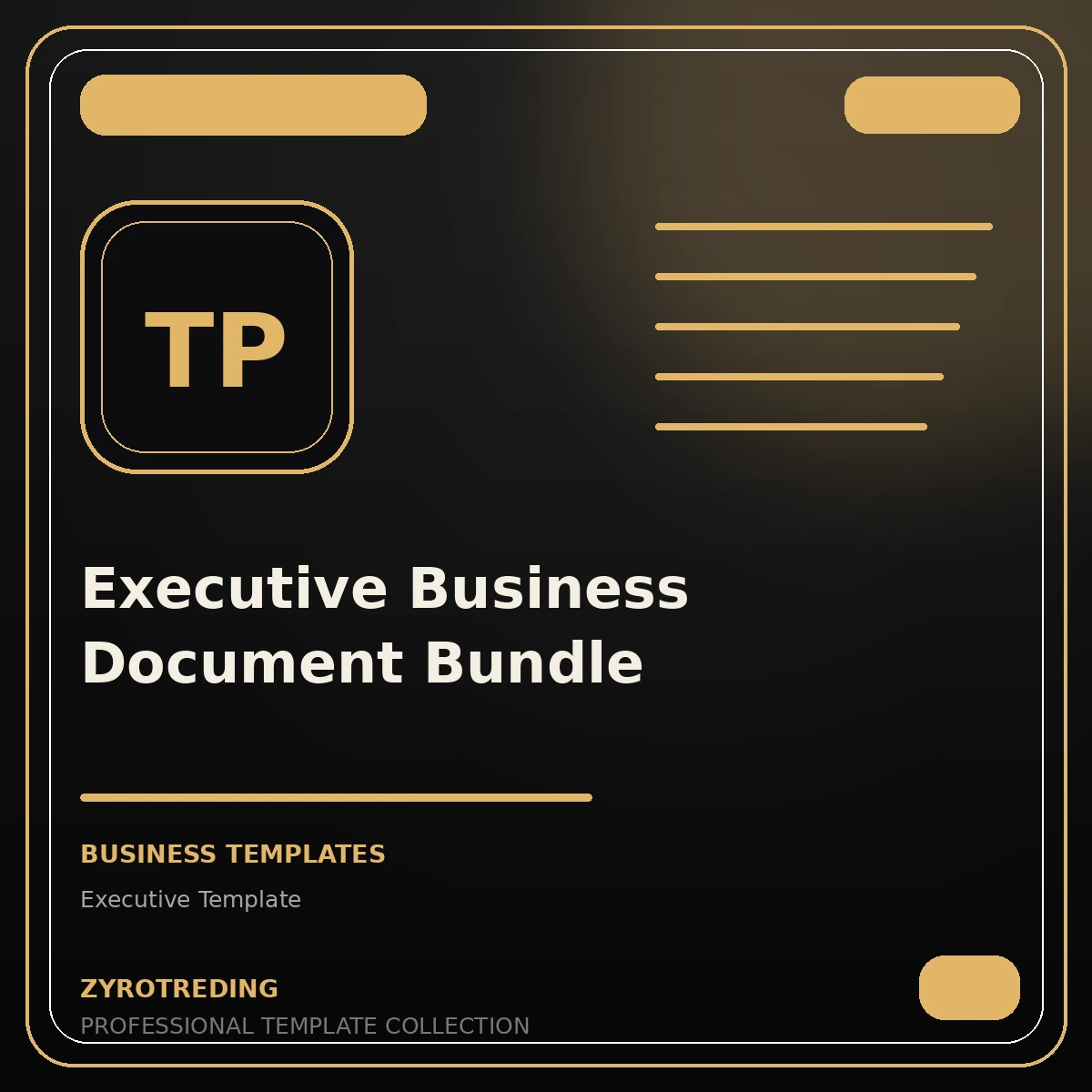 Executive Business Document Bundle