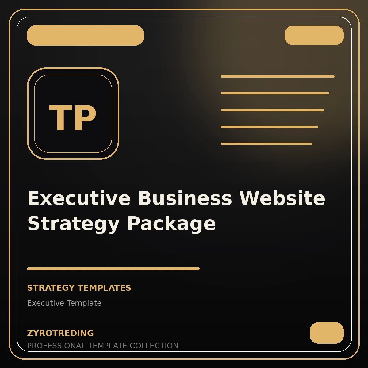 Executive Business Website Strategy Package