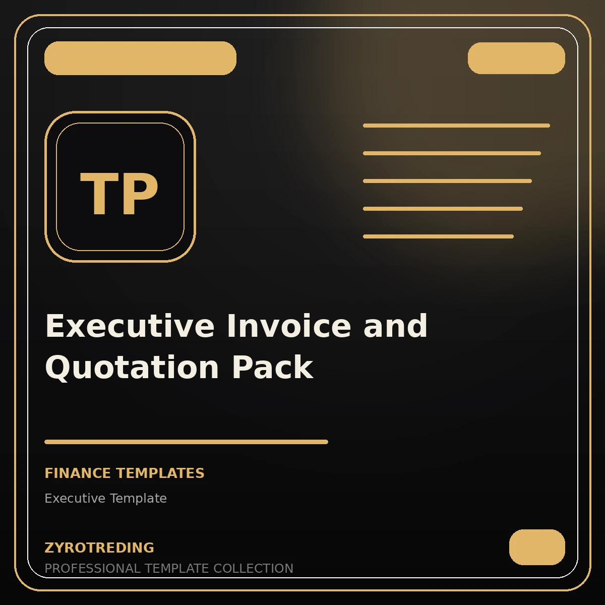 Executive Invoice and Quotation Pack