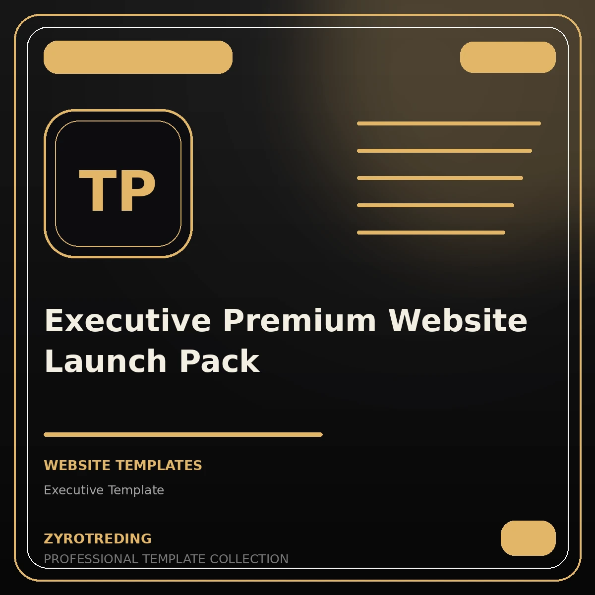 Executive Premium Website Launch Pack