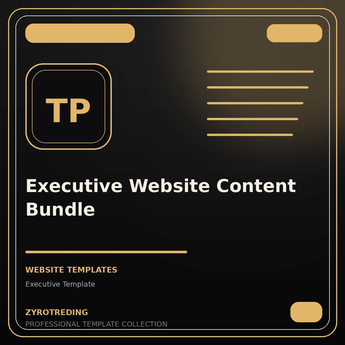 Executive Website Content Bundle