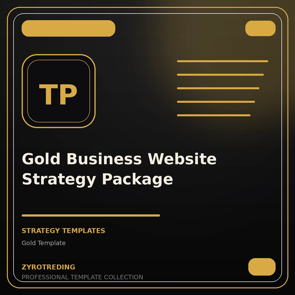 Gold Business Website Strategy Package