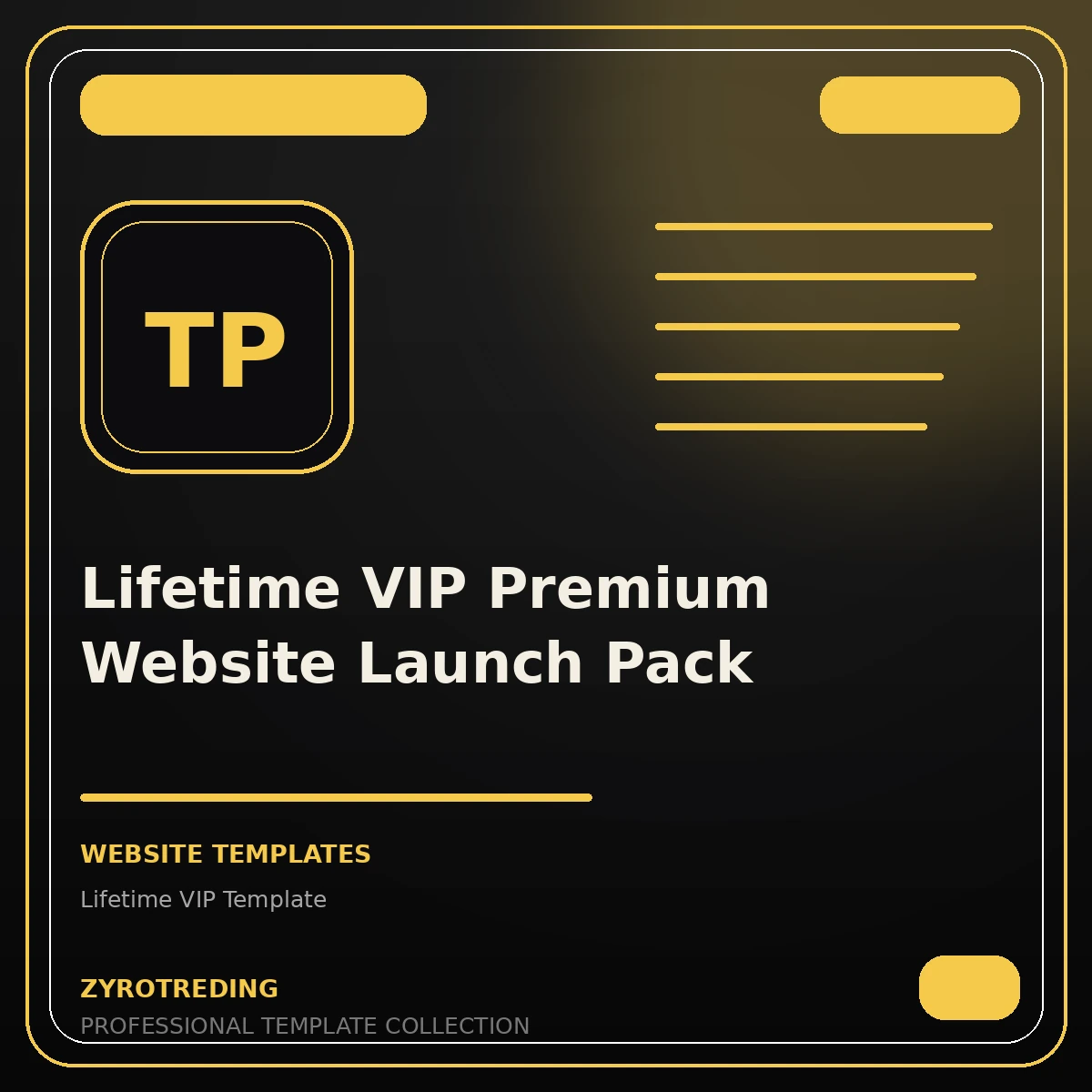 Lifetime VIP Premium Website Launch Pack