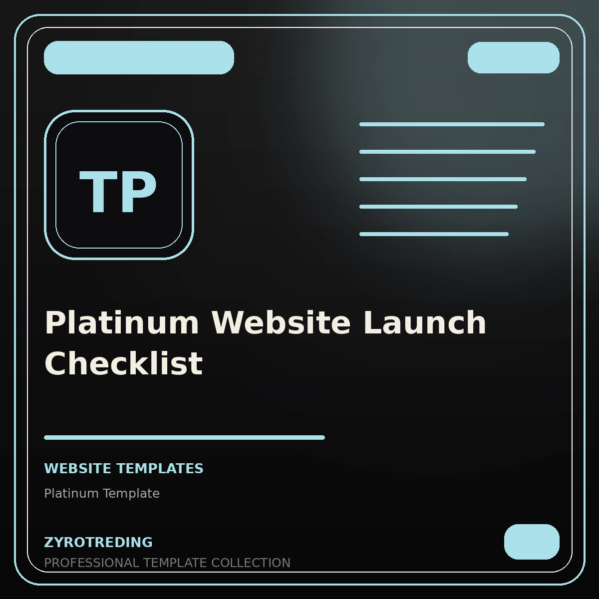 Platinum Website Launch Checklist