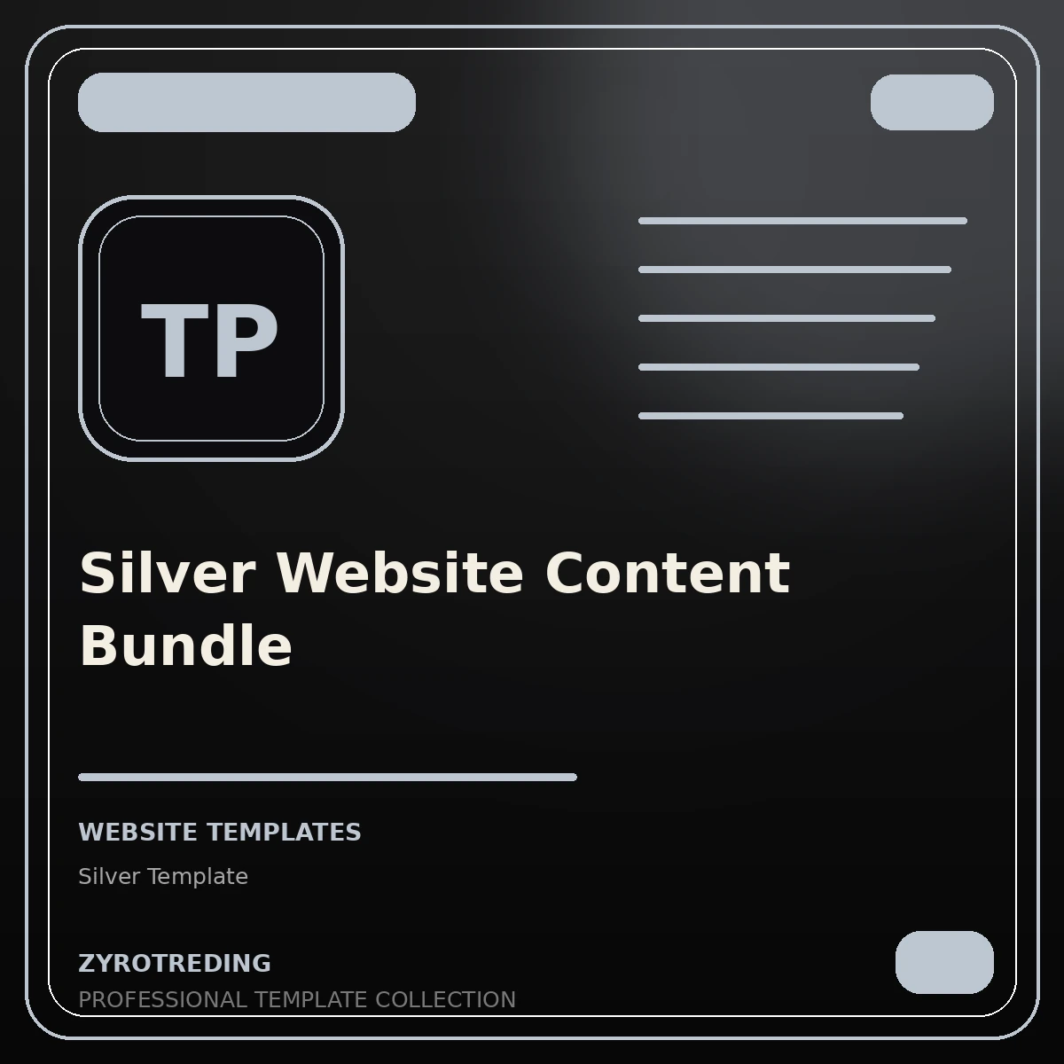 Silver Website Content Bundle